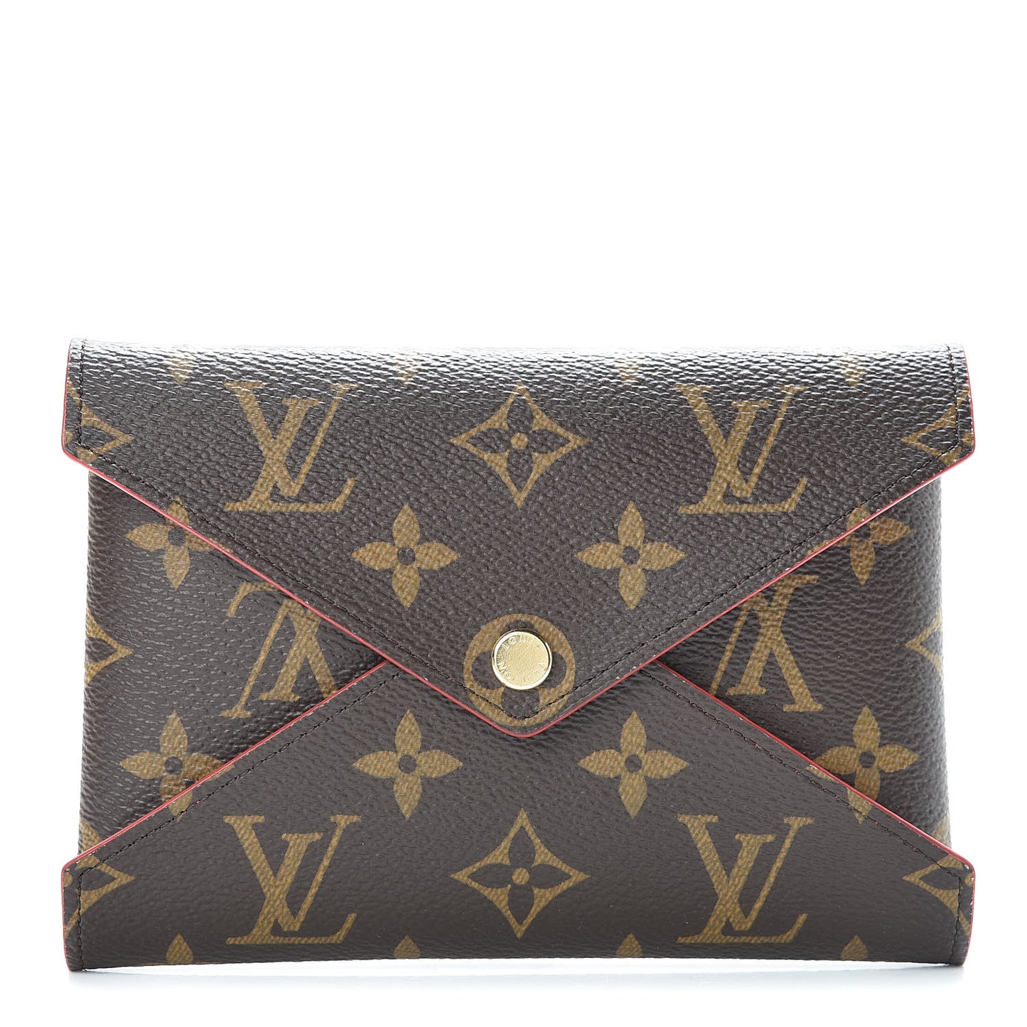 Monogram Medium Kirigami Pochette Insert Coquelicot