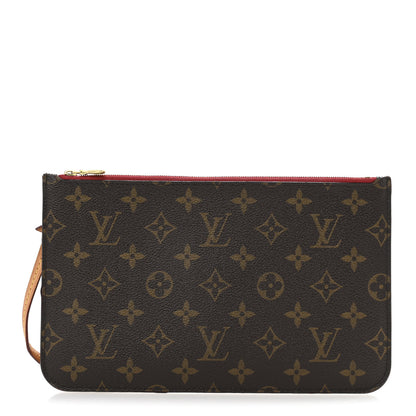 Louis Vuitton Monogram Neverfull MM GM Pochette Pivoine 1 of 10