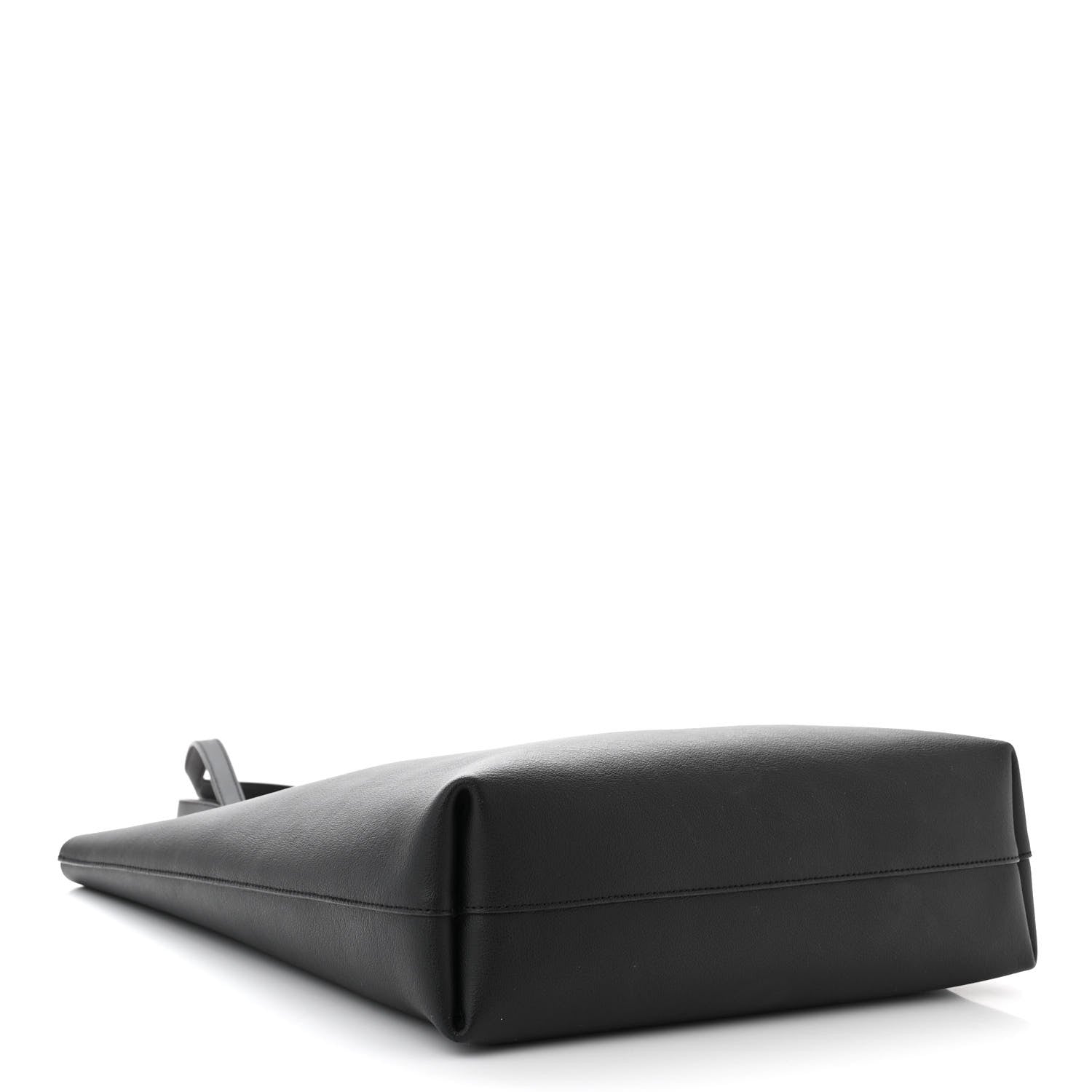 Saint Laurent Calfskin North-South Shopping Tote Black 5 of 13