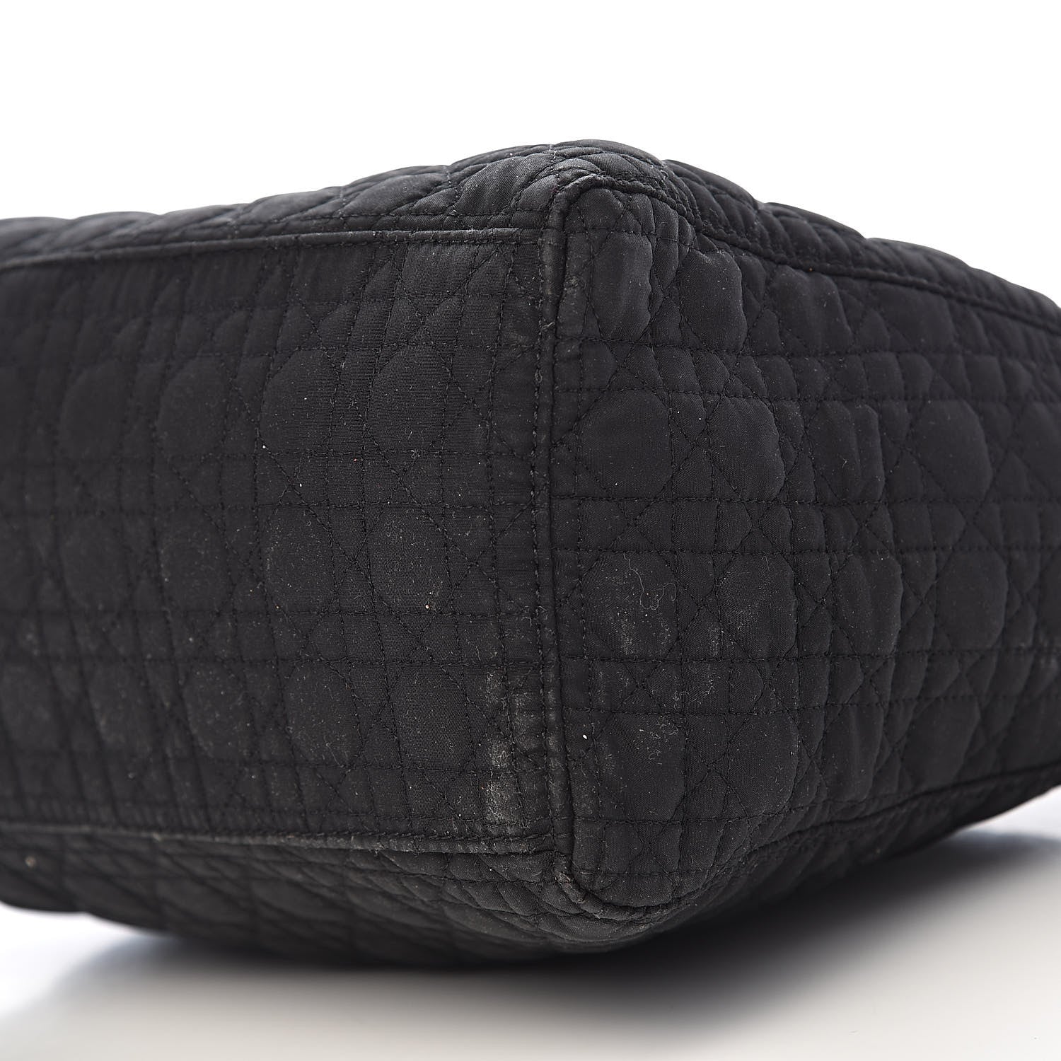 Christian Dior Nylon Cannage Medium Lady Dior Black 18 of 19