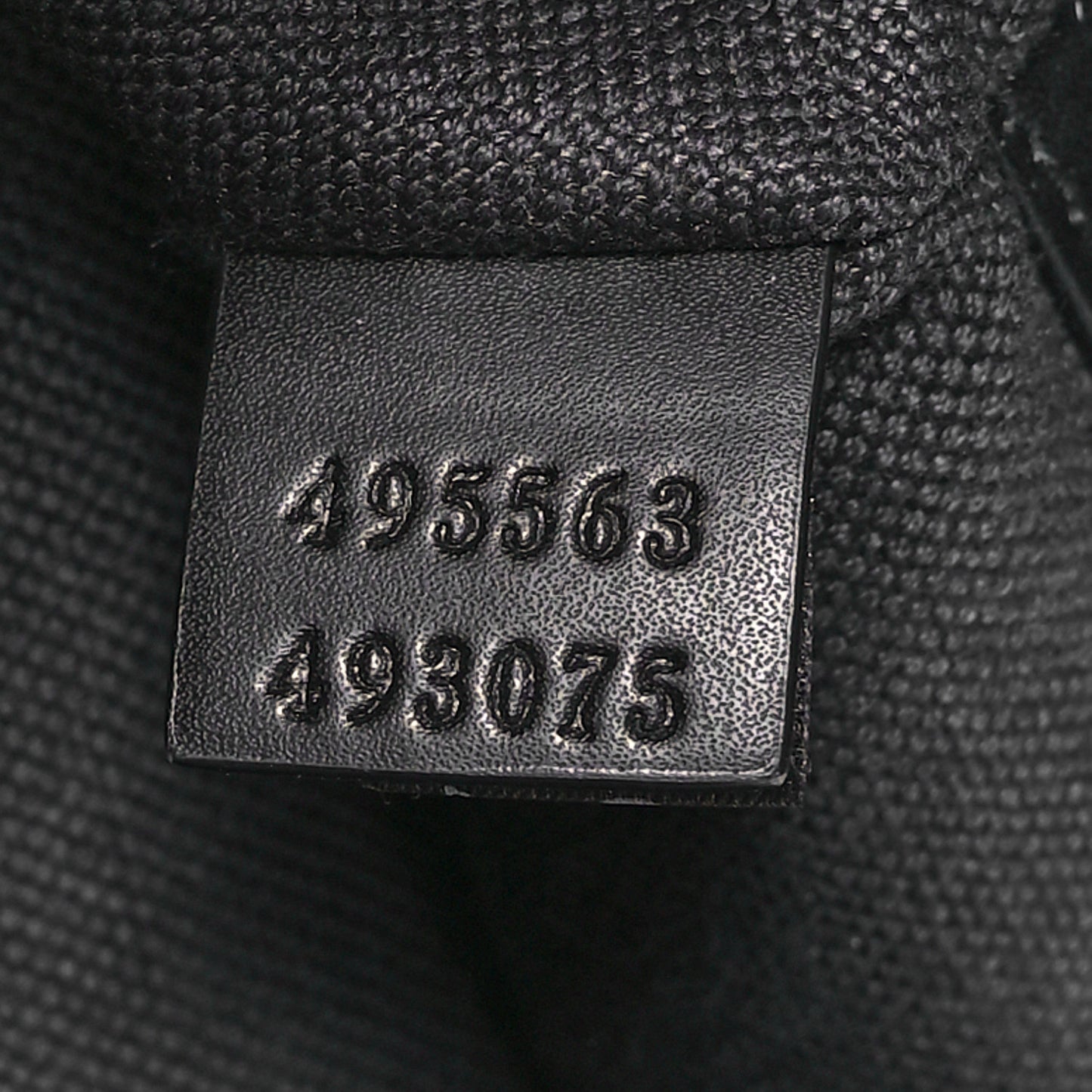 Soft GG Supreme Monogram Calfskin Web Double Buckle Backpack Black