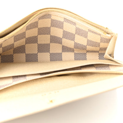 Louis Vuitton Damier Azur Emilie Wallet 6 of 7