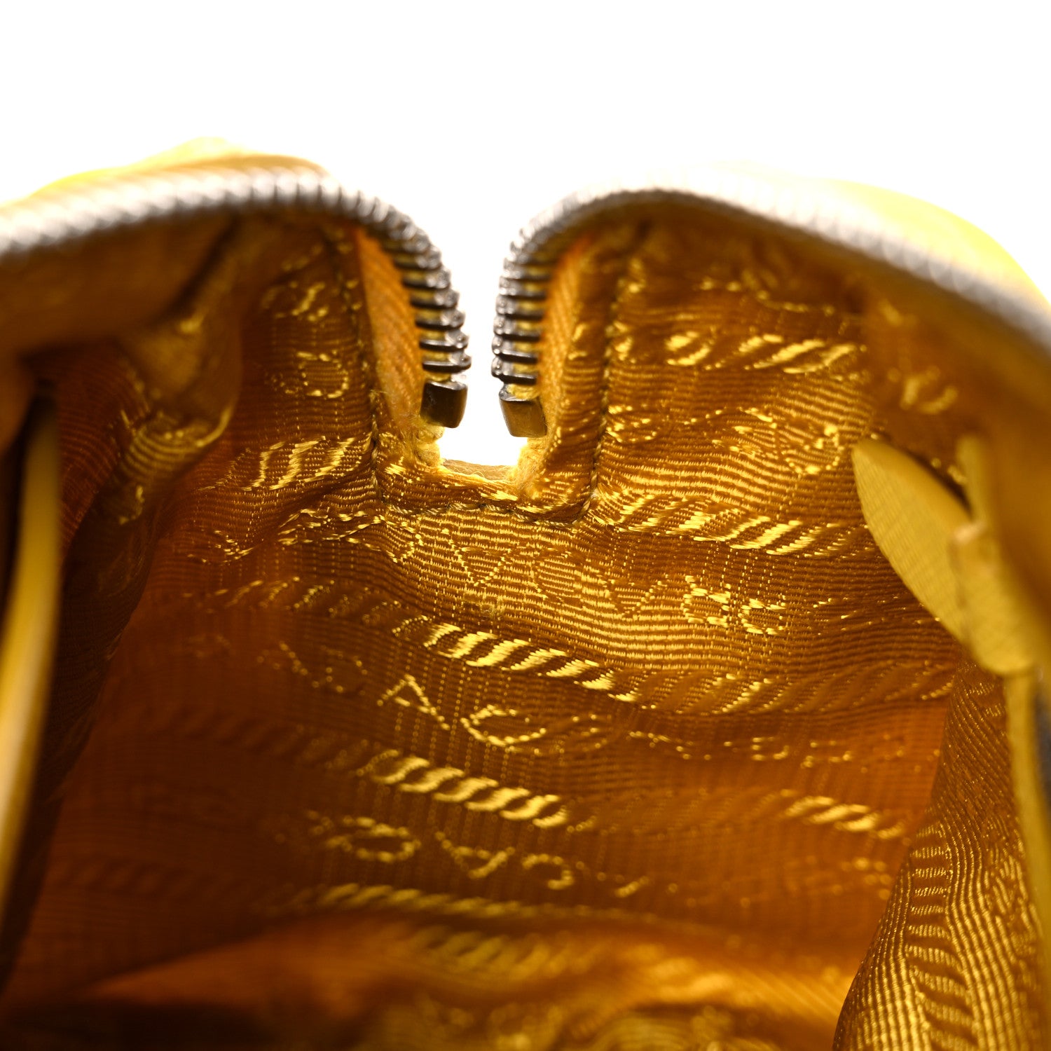 Prada Nylon Re-Edition Shoulder Bag Giallo 14 of 18
