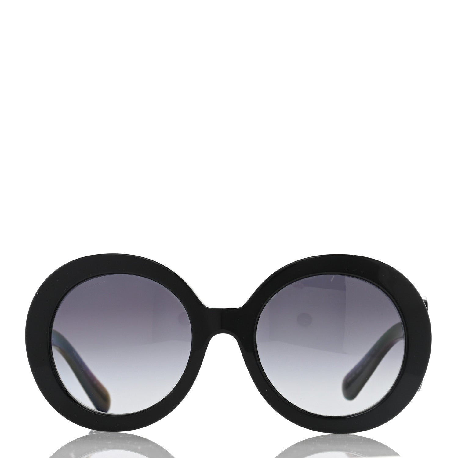 Prada Baroque Sunglasses SPR 27N Black 2 of 8