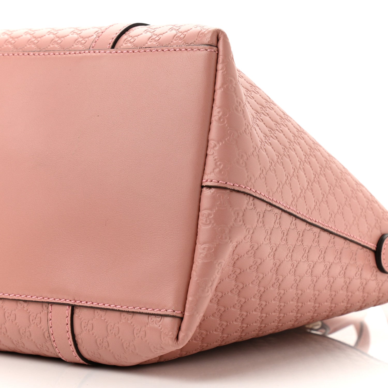 Gucci Soft Microguccissima Large Dome Satchel Soft Pink 10 of 11