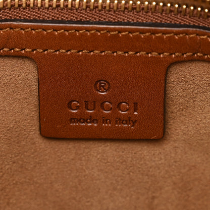 Gucci GG Supreme Monogram Linea A Foldover Tote Brown 6 of 11