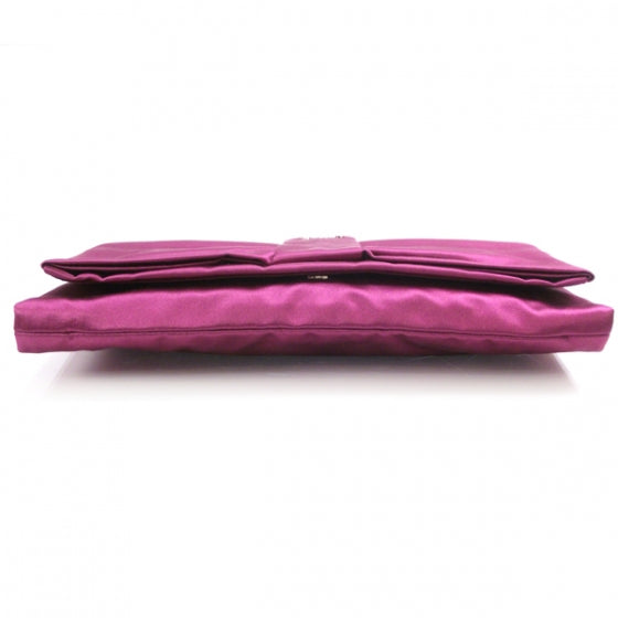Prada Satin Bow Clutch 4 of 11