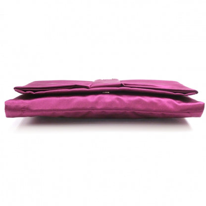 Prada Satin Bow Clutch 4 of 11