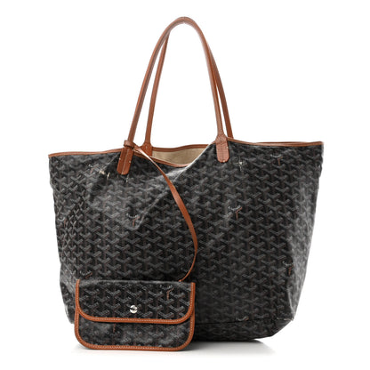 Goyard Goyardine Saint Louis GM Black Gold 1 of 14