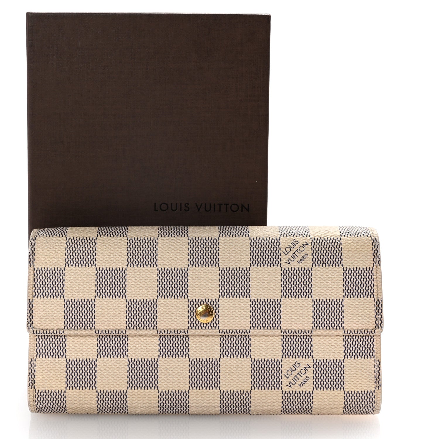 Louis Vuitton Damier Azur Sarah Wallet 8 of 8