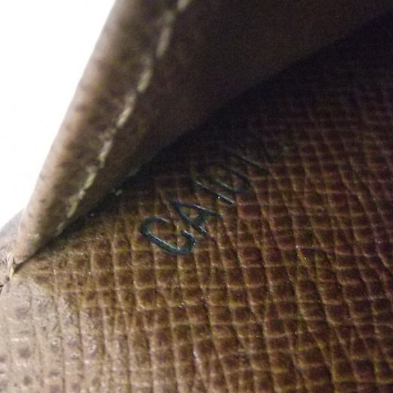 Monogram Checkbook Wallet