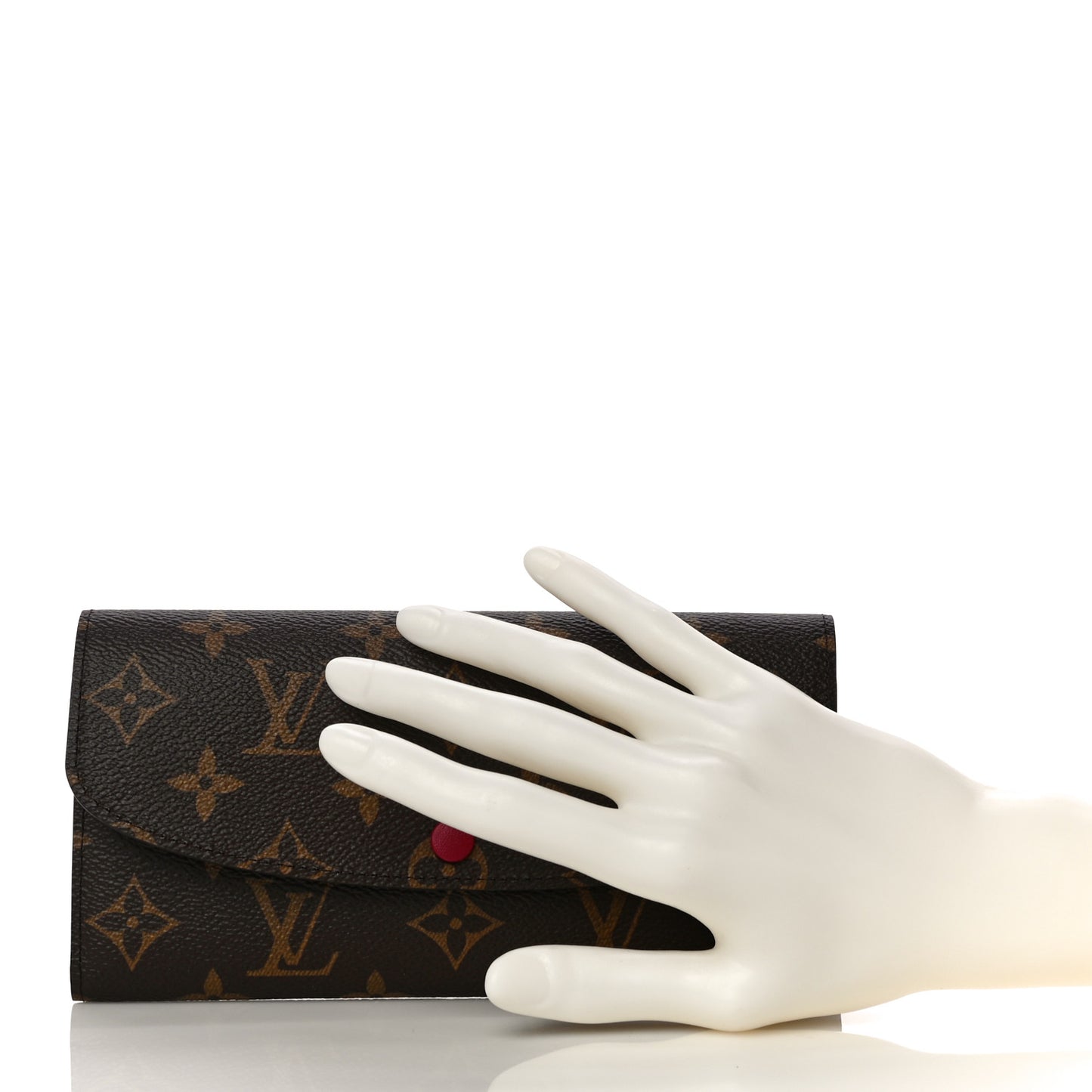 Monogram Emilie Wallet Fuchsia
