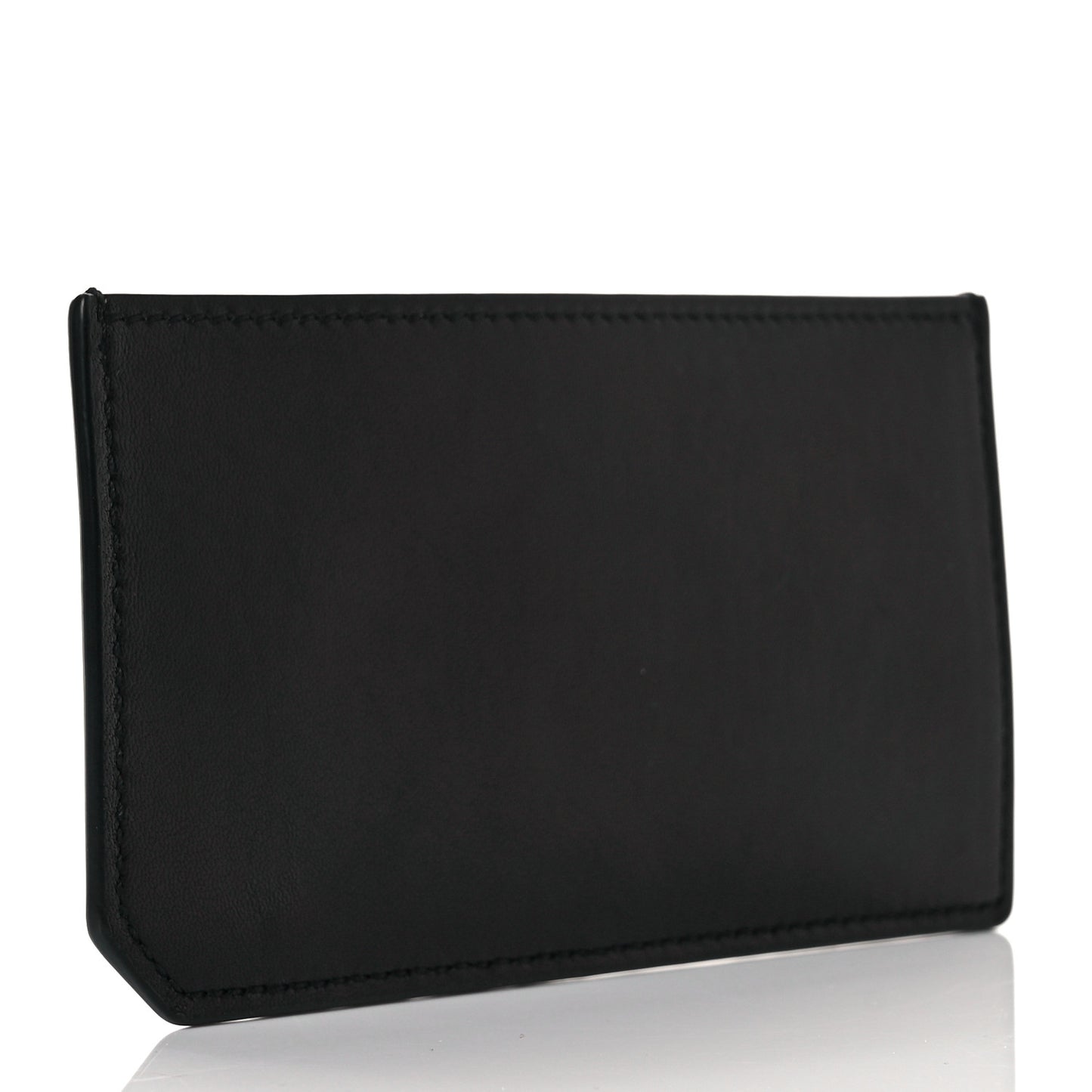 Calfskin 5 Fragments Card Holder Black