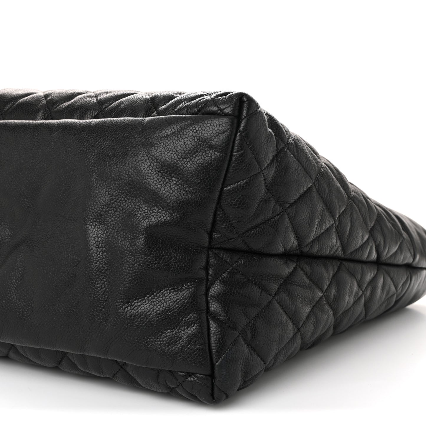 Caviar Quilted Large Coco Cocoon Black