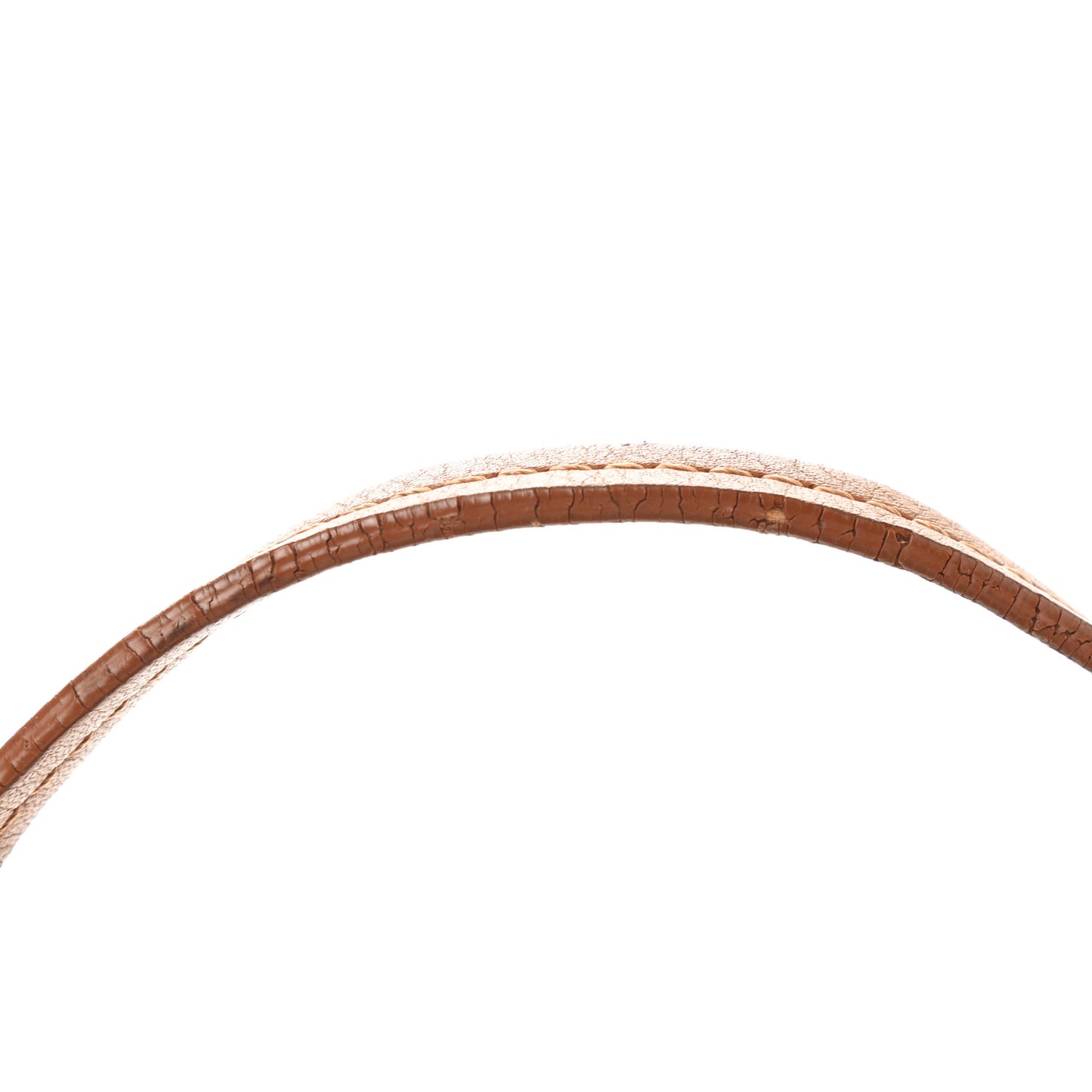 Visetos Medium Stark Wristlet Pouch Cognac