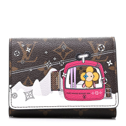 Louis Vuitton Monogram 2019 Christmas Animation Victorine Wallet Fuchsia 1 of 8