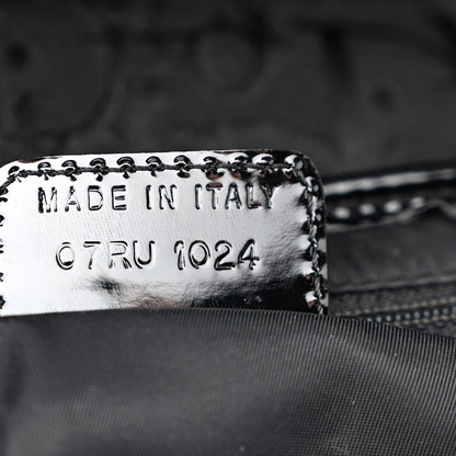 Christian Dior Monogram Saddle Bag Black 7 of 11
