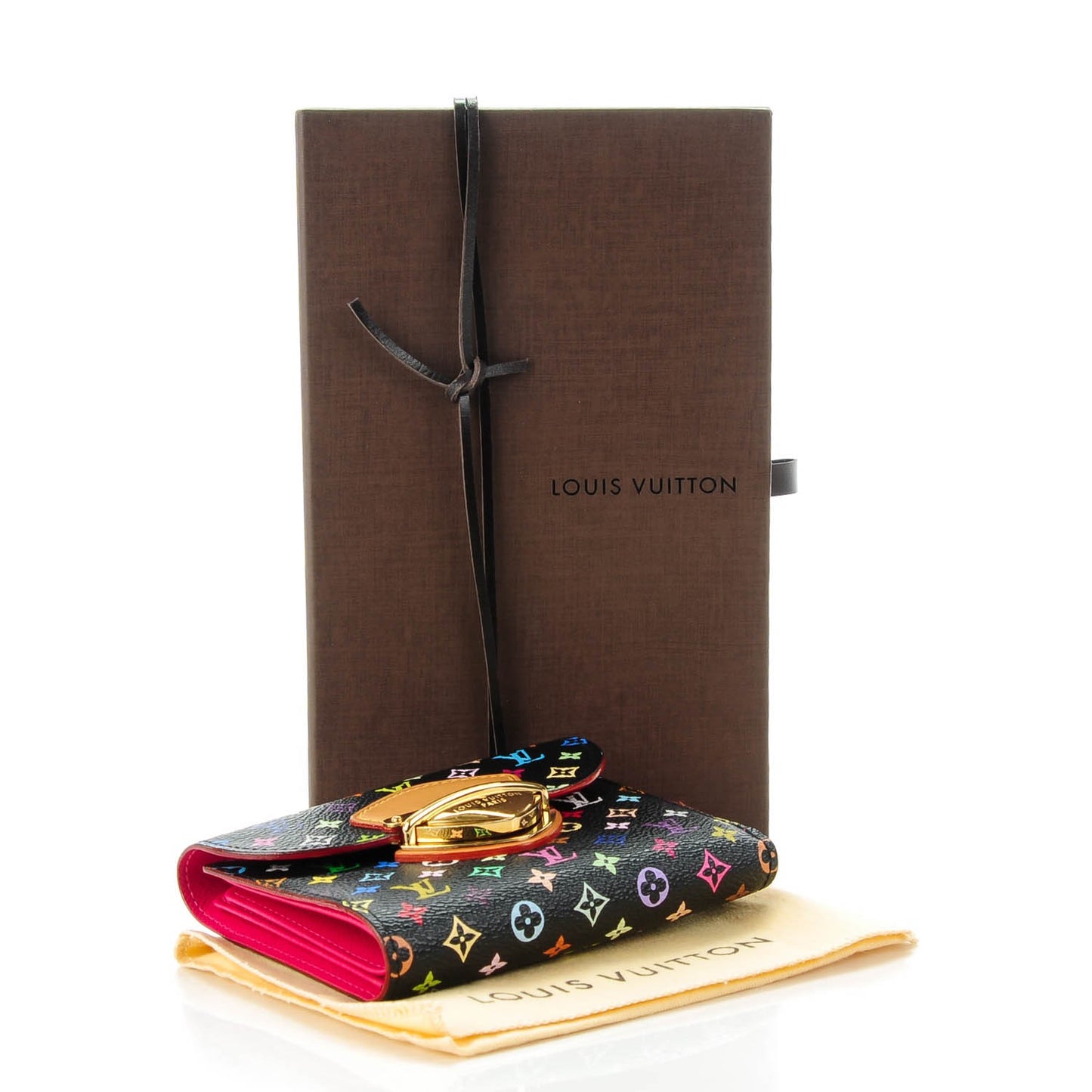 Monogram Multicolor Joey Wallet Black Grenade