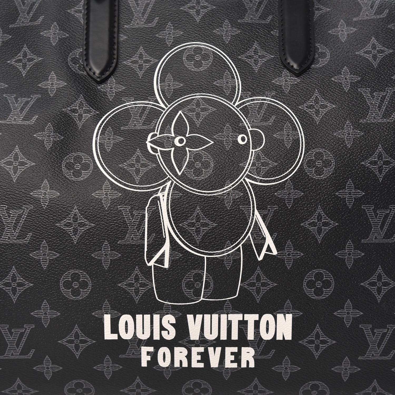 Louis Vuitton Monogram Eclipse Vivienne Keepall Bandouliere 50 10 of 10