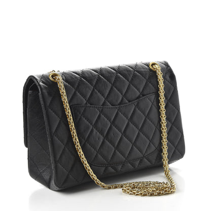 Chanel Aged Calfskin Quilted 2.55 Reissue 226 Flap Black 3 of 12