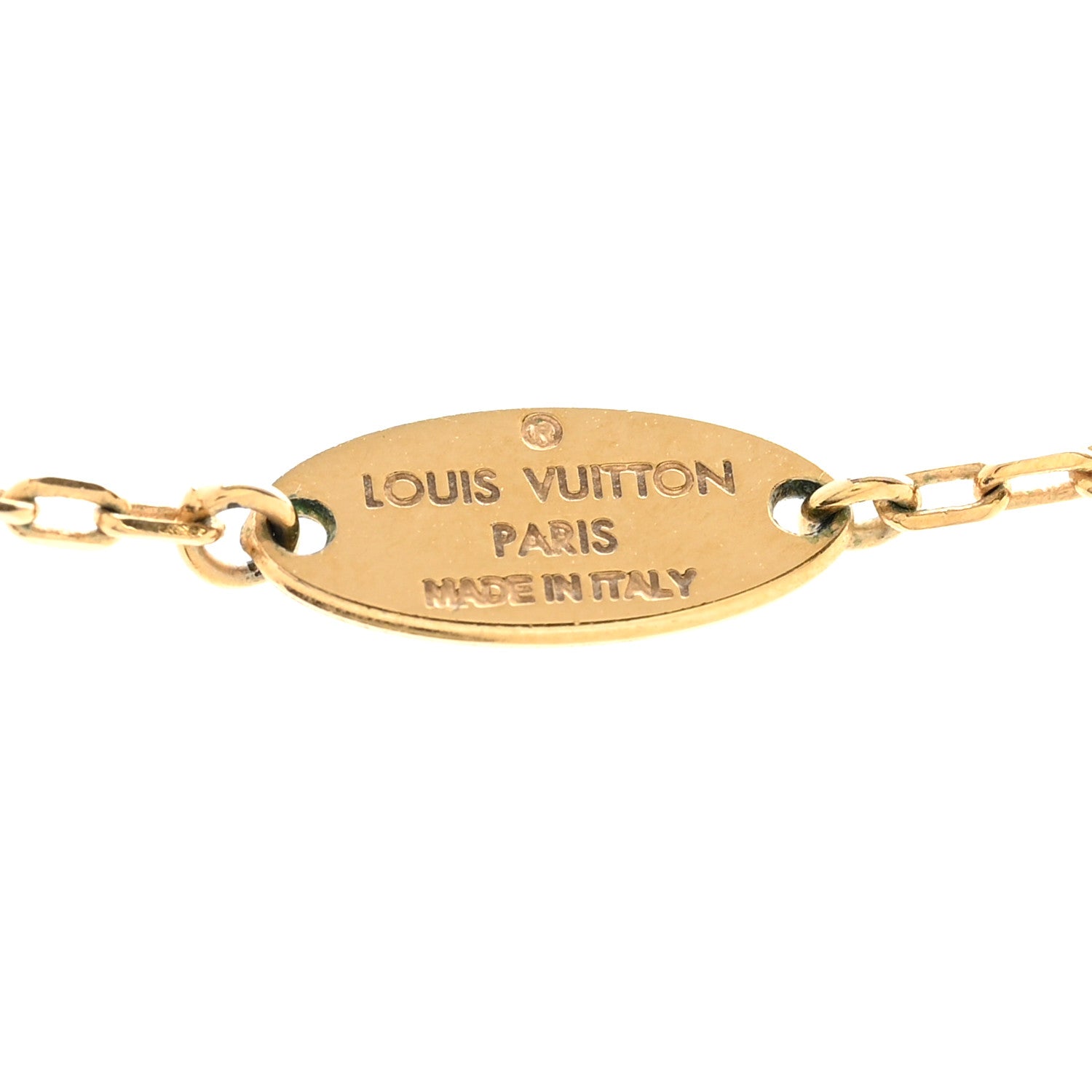 Louis Vuitton Metal Fall In Love Necklace 7 of 7