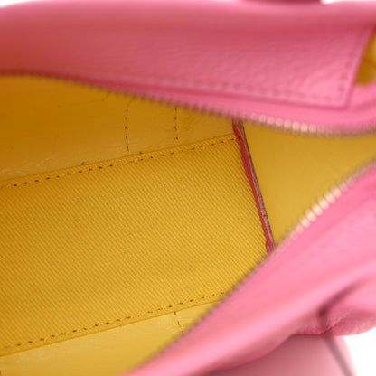 Marc Jacobs Grained Calfskin Mini The Tote Bag Petal Pink 10 of 10