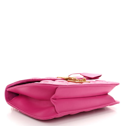 Christian Dior Lambskin Cannage Large Dioraddict Flap Fuchsia 4 of 10