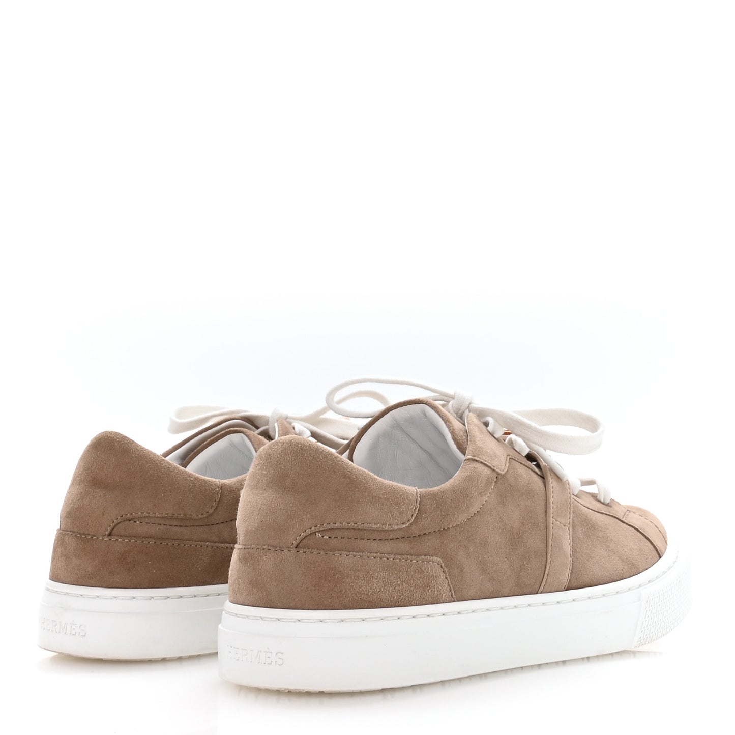 Chevre Velours Mens Day Sneakers 37.5 Beige Sable