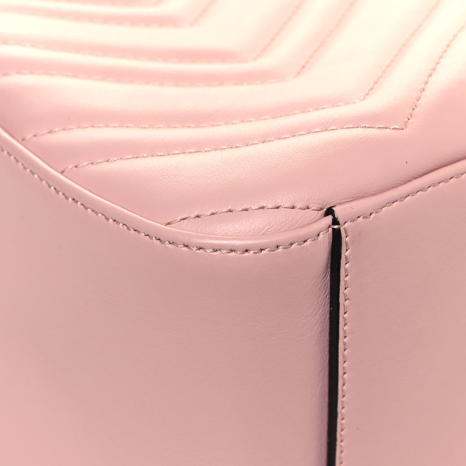 Gucci Calfskin Matelasse GG Marmont Dome Backpack Perfect Pink 9 of 12