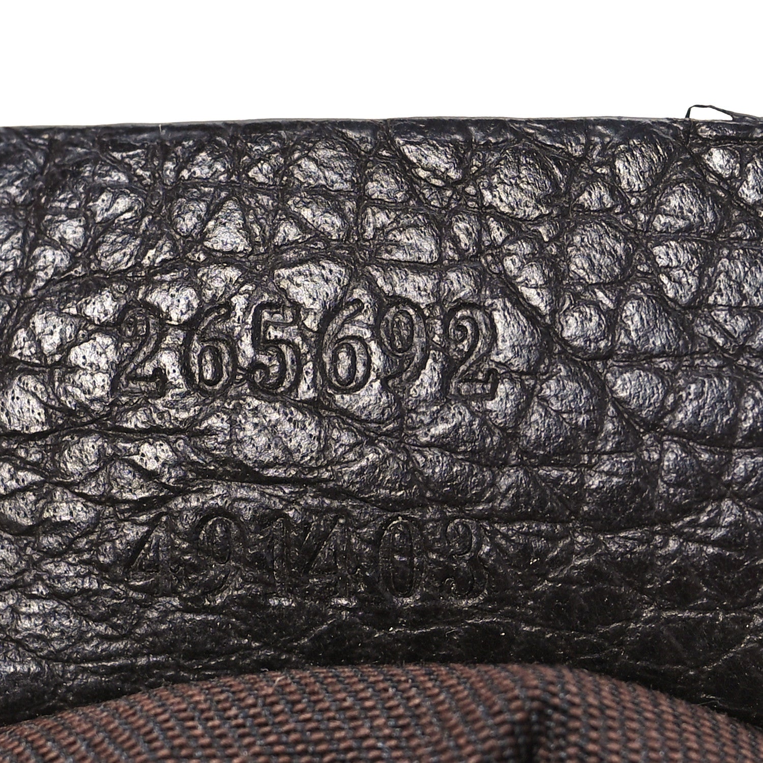 Gucci Crystal Monogram D Ring Gold Hobo Brown 7 of 11