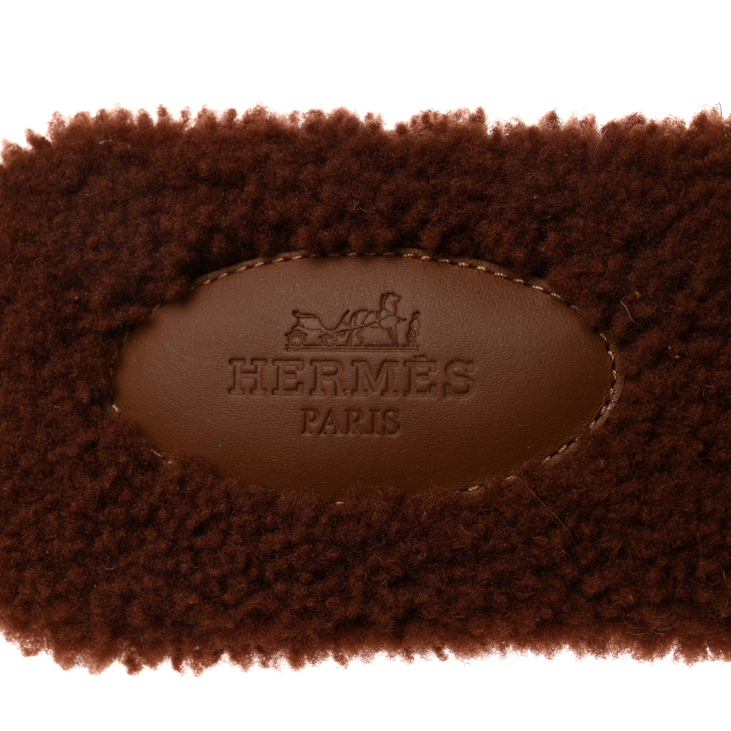 Woolskin Oran Sandals 38 Cognac
