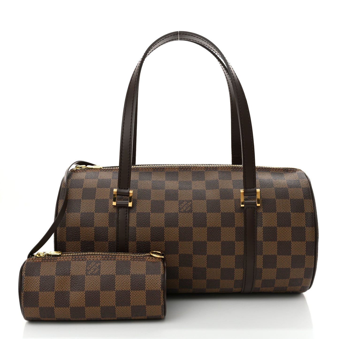 Damier Ebene Papillon 30 With Companion