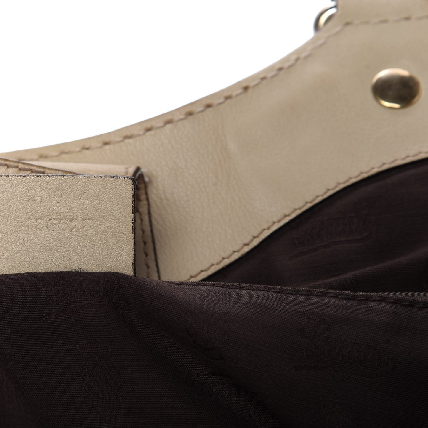 Guccissima Medium Sukey Tote Mystic White