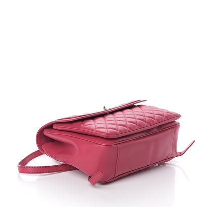 Chanel Lambskin Quilted Lovely Day Backpack Pink 3 of 9