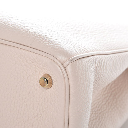 Christian Dior Bullcalf Large Diorissimo Tote Rose Poudre 13 of 22