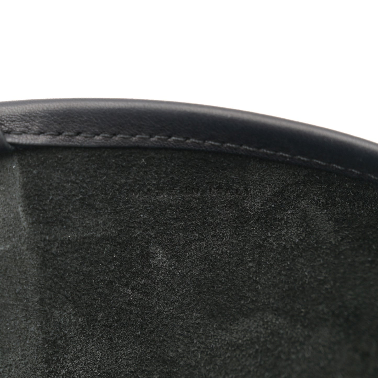 Polished Saddle Calfskin Medium N/S Park Tote Black