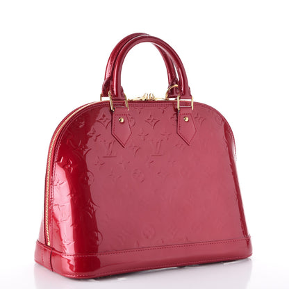 Louis Vuitton Vernis Alma PM Pomme D'Amour 3 of 7