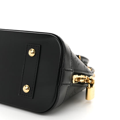 Louis Vuitton Monogram Ink Alma BB Black 9 of 9