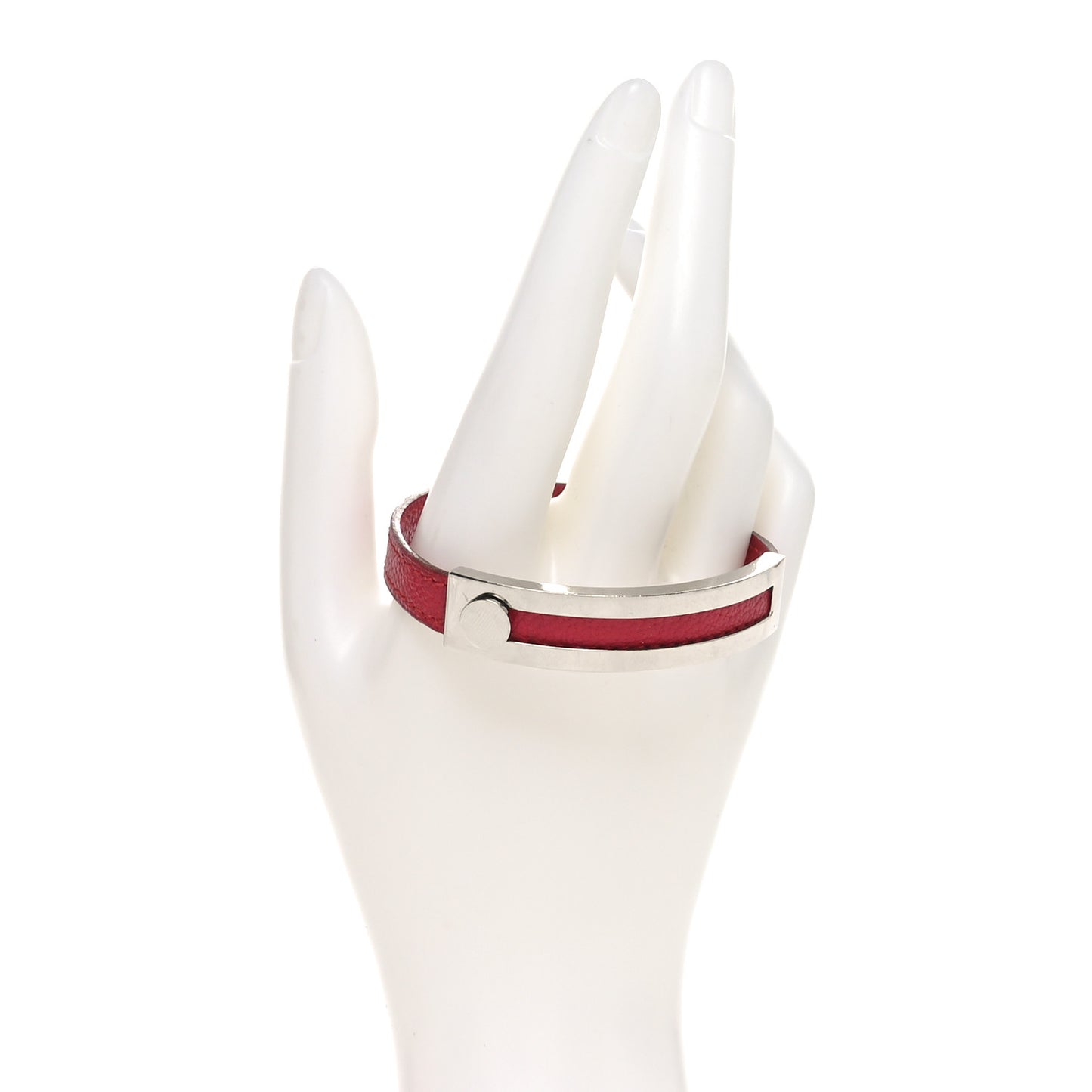 Chevre Mysore Pousse Pousse Bracelet Rouge Vif