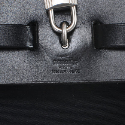Hermes Toile Herbag Black 7 of 9