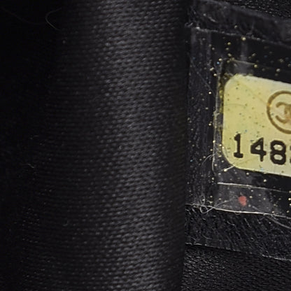 Chanel Glazed Calfskin Large On The Road Tote Black 8 of 12