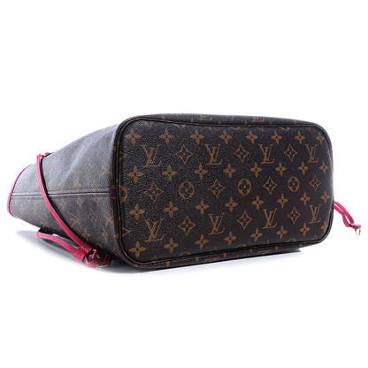 Louis Vuitton Monogram Ikat Neverfull MM Rose Indien 4 of 8