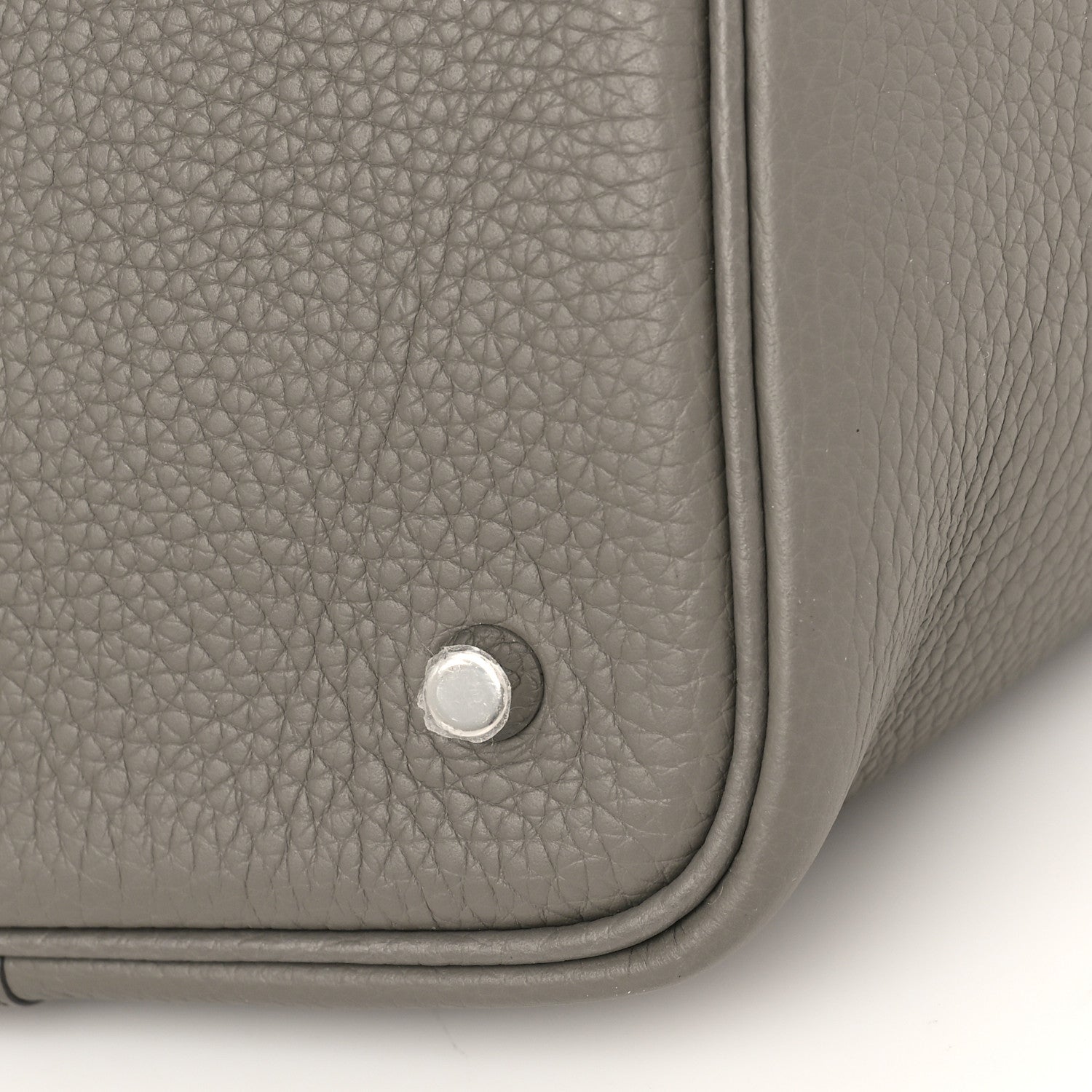 Hermes Taurillon Clemence Picotin Lock 22 MM Etain 10 of 10