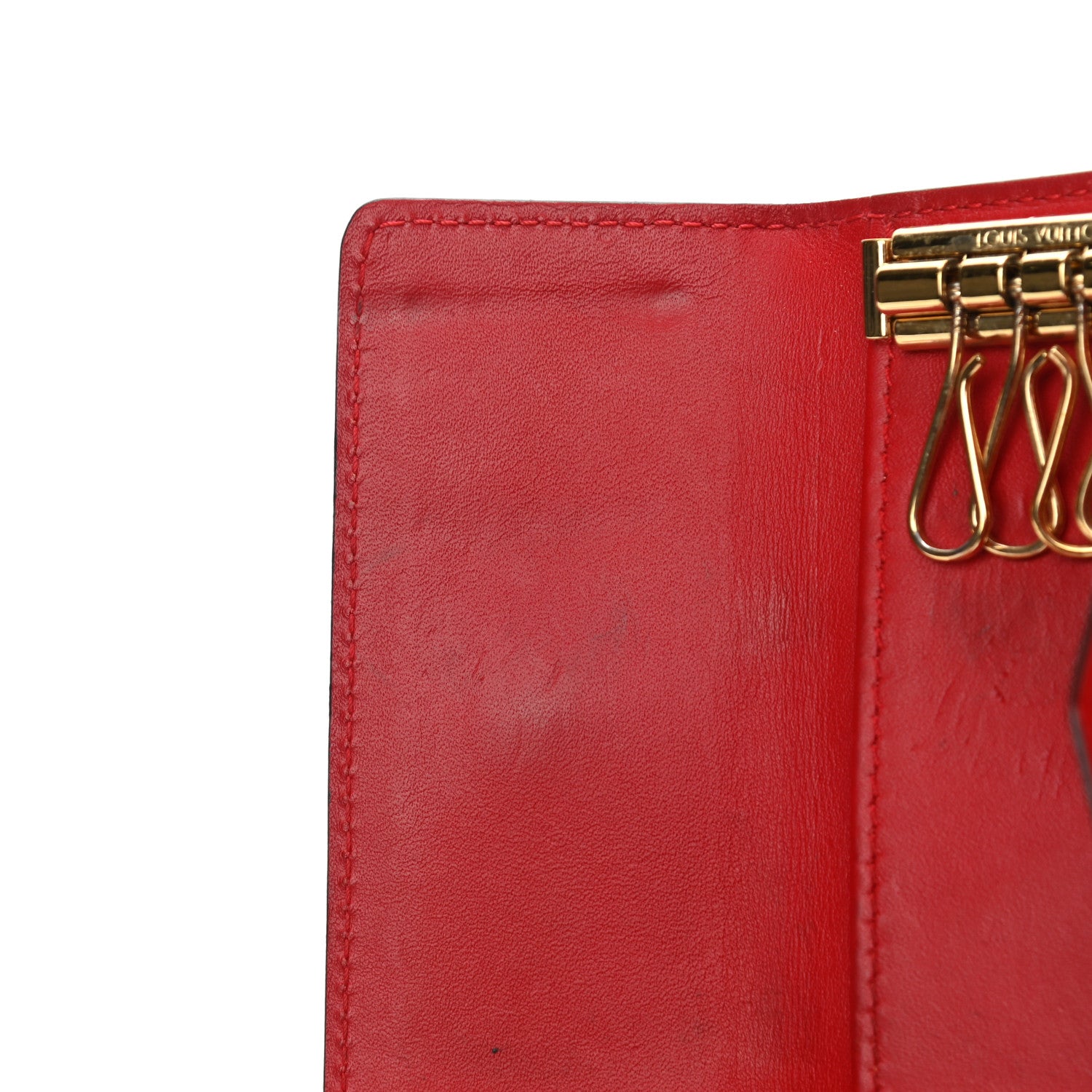 Louis Vuitton Vernis Multicles 4 Key Holder Cherry 9 of 11