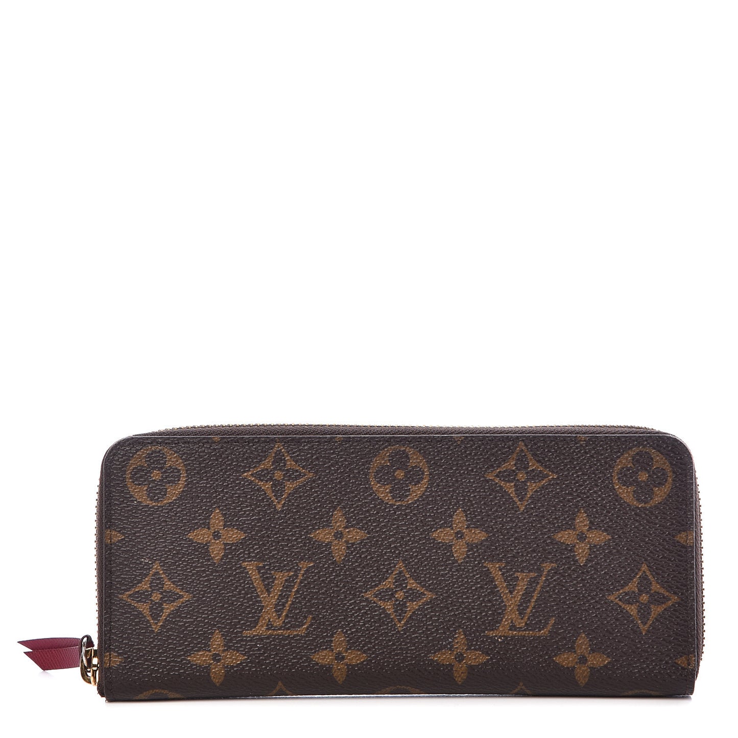 Monogram Clemence Wallet Fuchsia