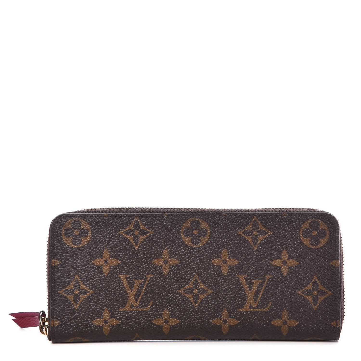 Louis Vuitton Monogram Clemence Wallet Fuchsia 1 of 9