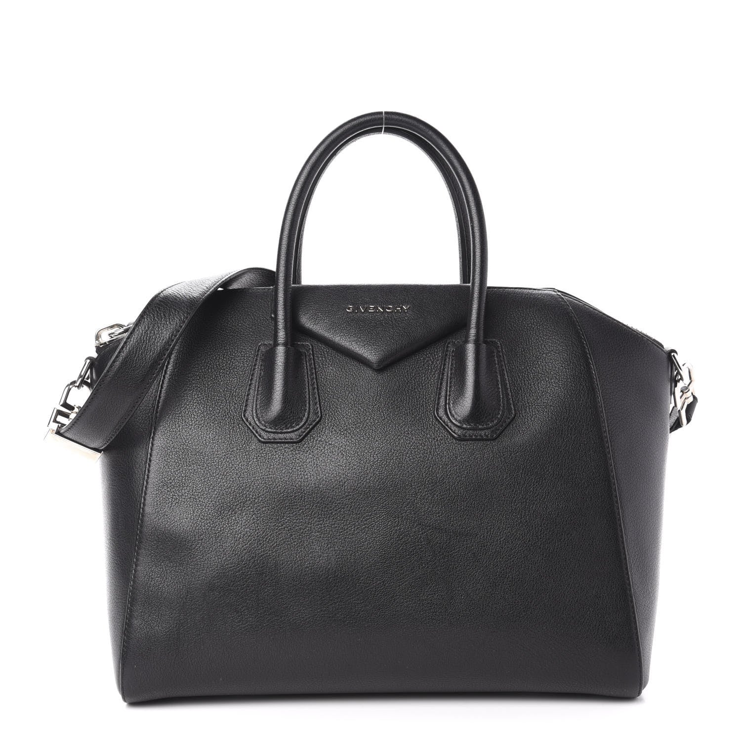 Givenchy Sugar Goatskin Medium Antigona Black 1 of 10