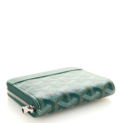 Goyard Goyardine Matignon PM Wallet Green 4 of 6