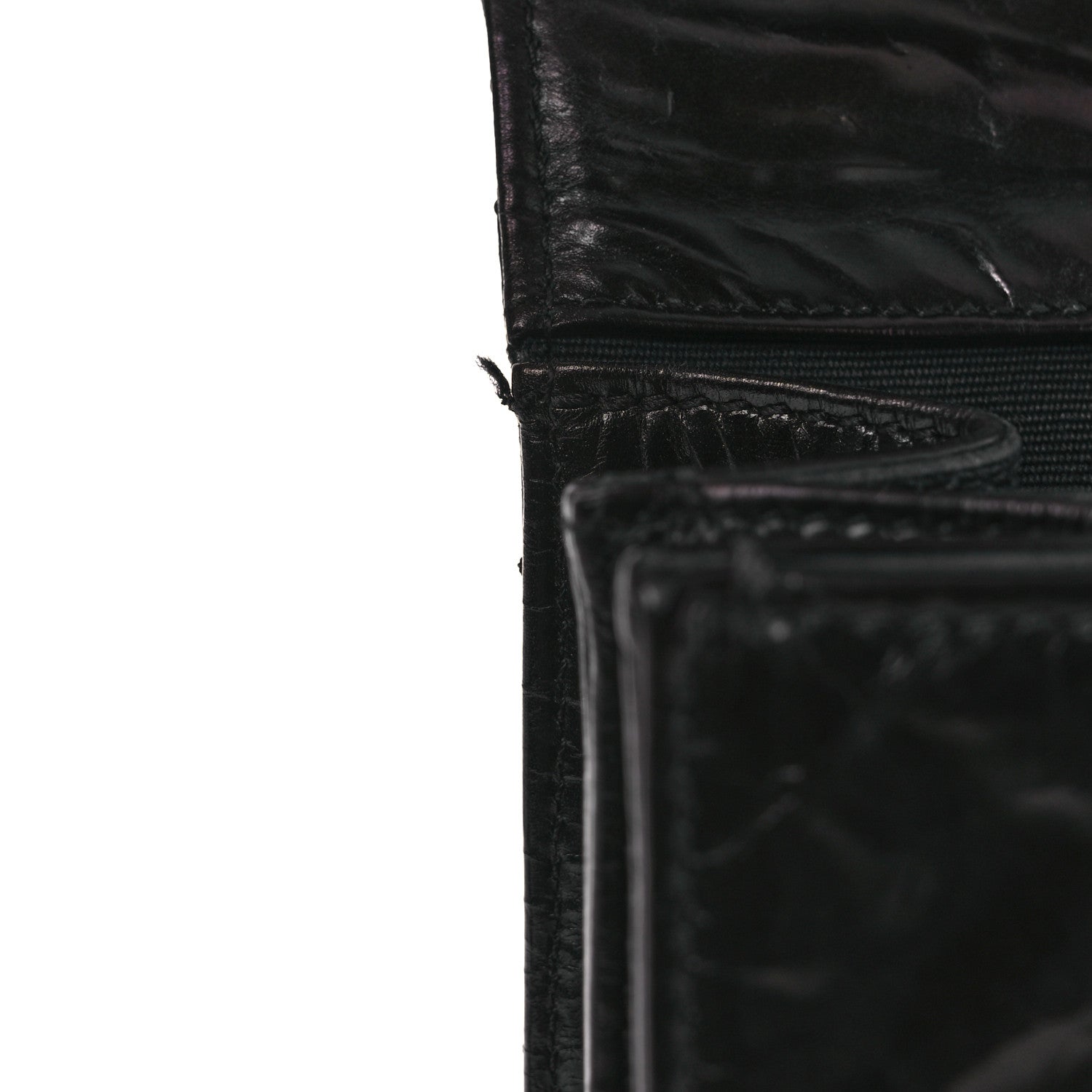 Chanel Glazed Calfskin Quilted Rita Top Handle Flap Black 18 of 20