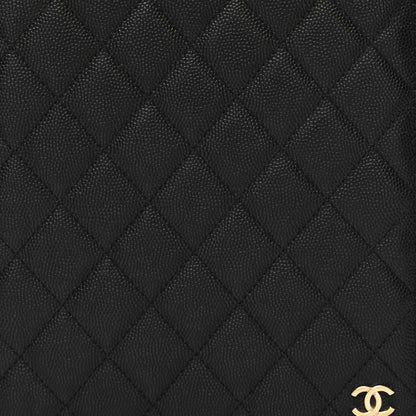 Chanel Caviar Quilted Large Agenda Cover Black 9 of 12